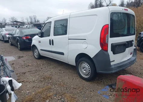 2015 Ram Promaster City Tradesman from USA, damaged, VIN ZFBERFAT6F6A76664